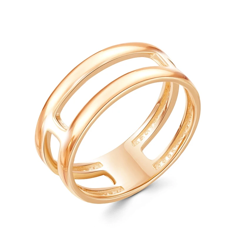 Кольцо  из красного золота