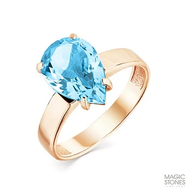 Кольцо «MAGIC STONES» золотое