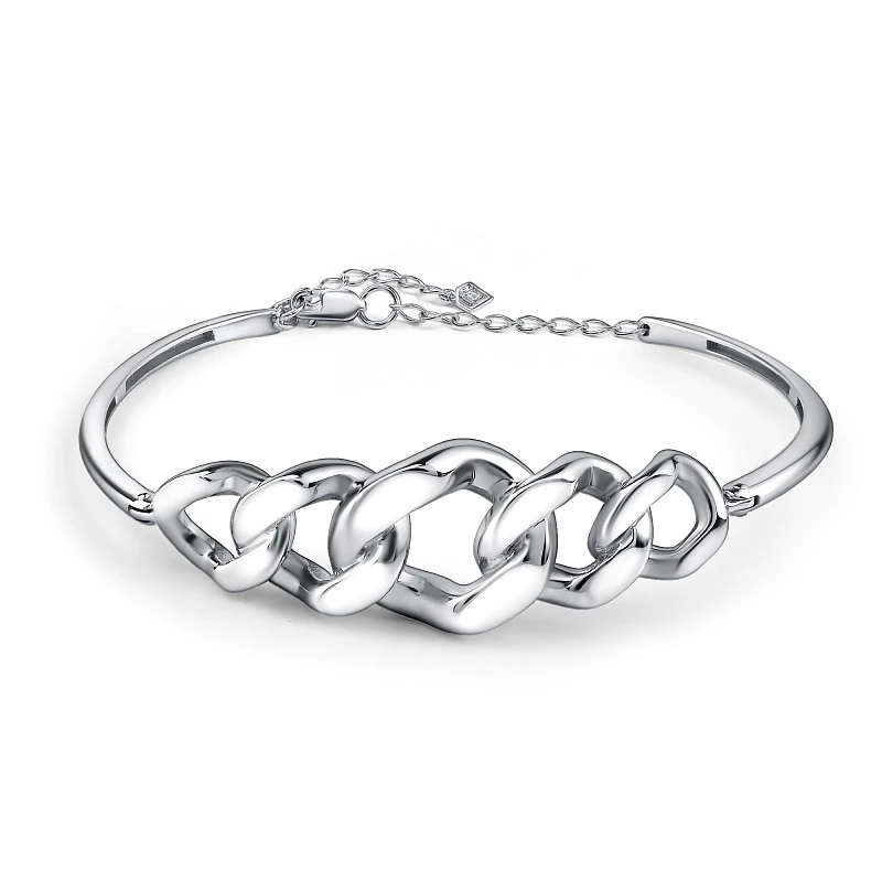 Браслет  серебряный