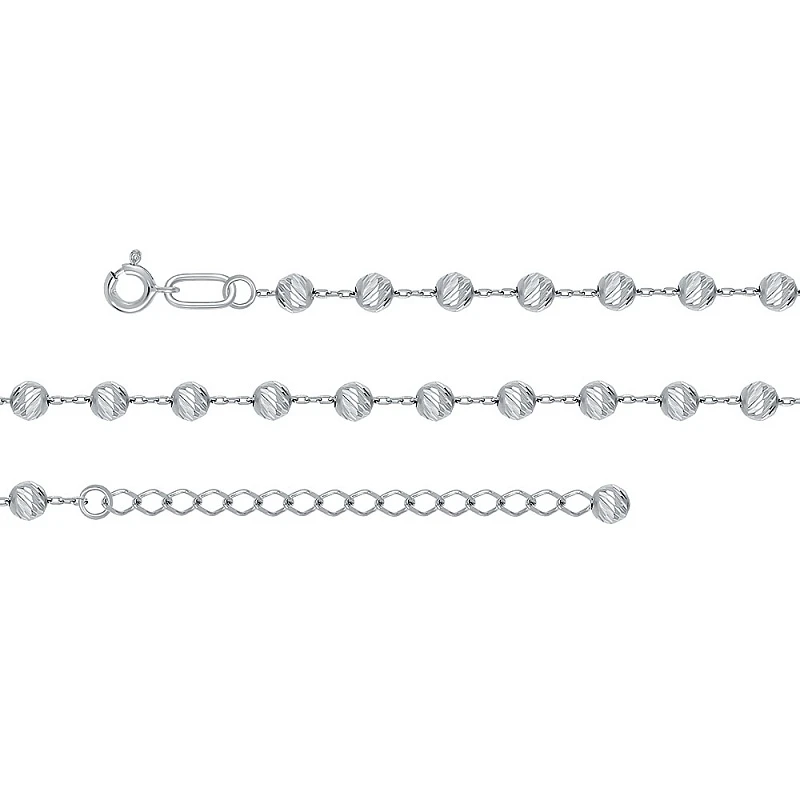 Цепь  серебряная