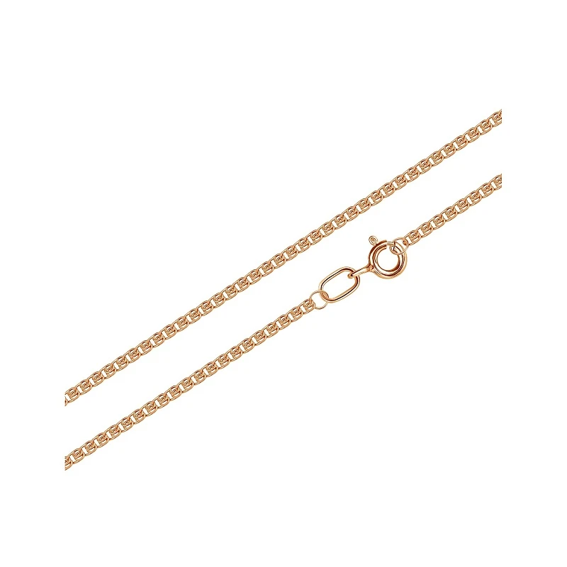 Цепь  из красного золота