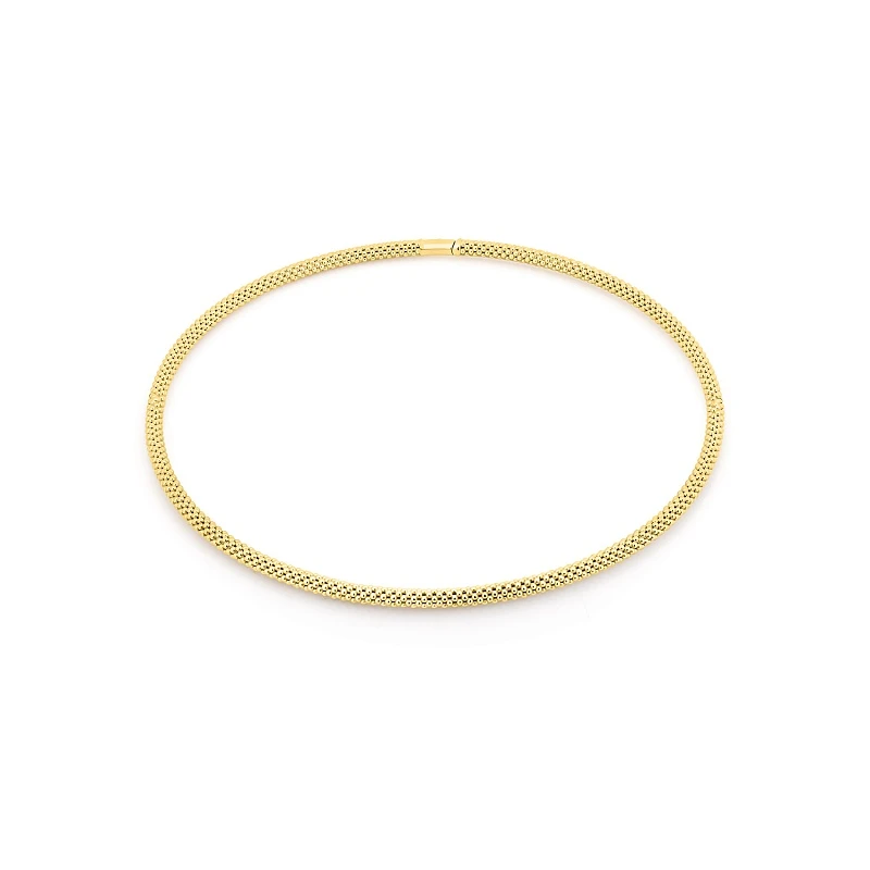 Колье серебряное