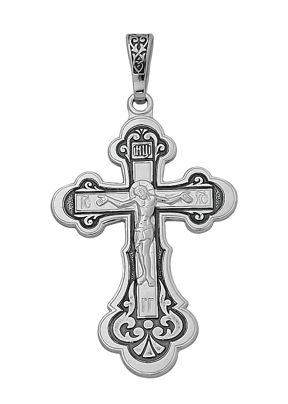 Подвеска  из серебра с чернением