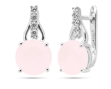 Серьги «Evora» серебряные