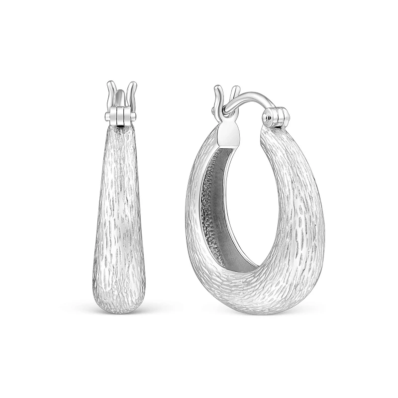 Серьги  серебряные