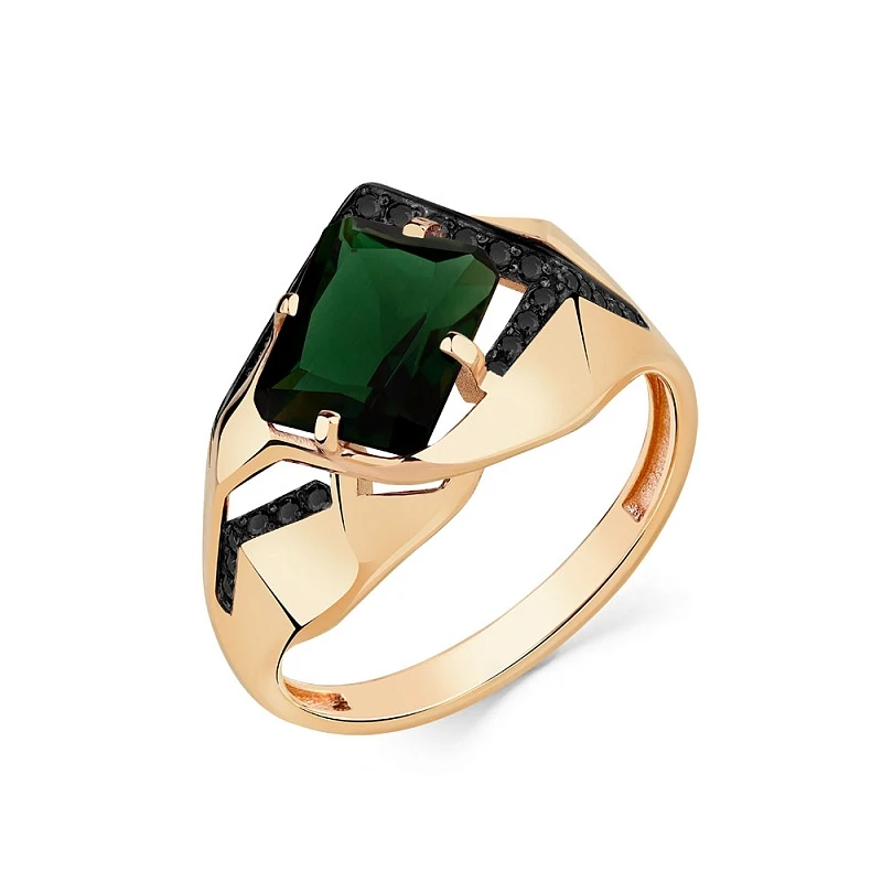 Кольцо «Мастер Бриллиант» золотое