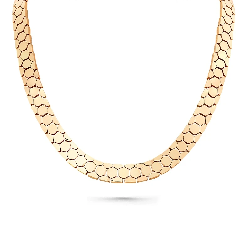 Колье  из красного золота