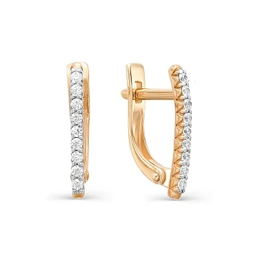 Серьги «Нью Голд» золотые