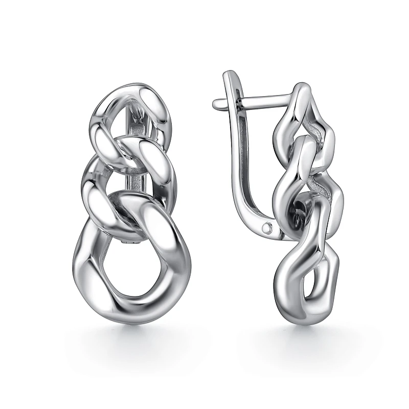 Серьги «Grigoriev» серебряные