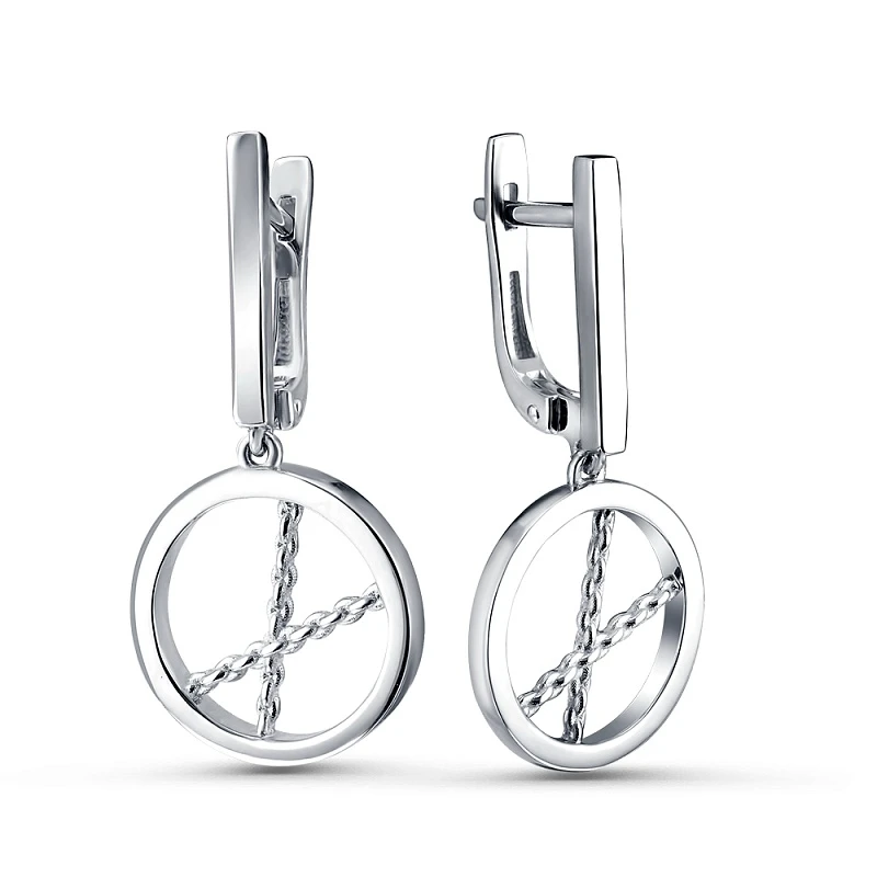 Серьги «Grigoriev» серебряные