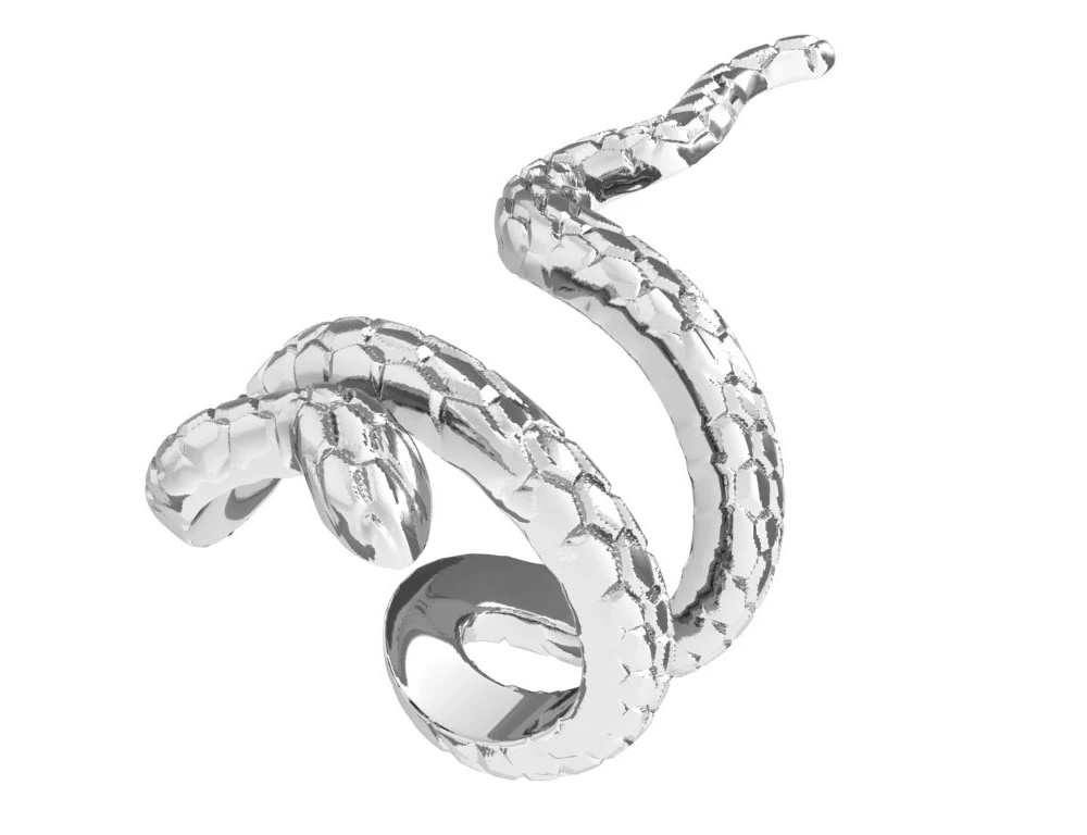 Пирсинг  серебряный