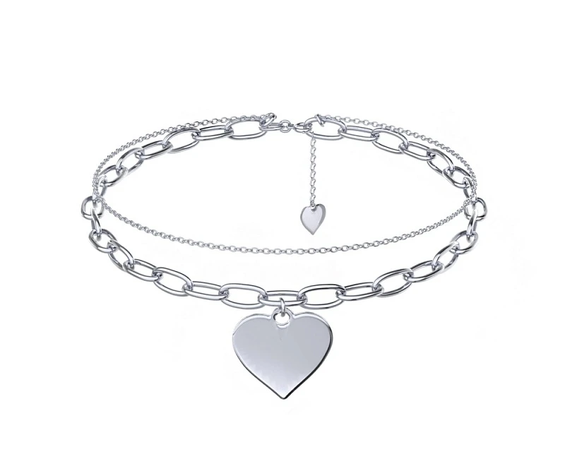 Браслет  серебряный