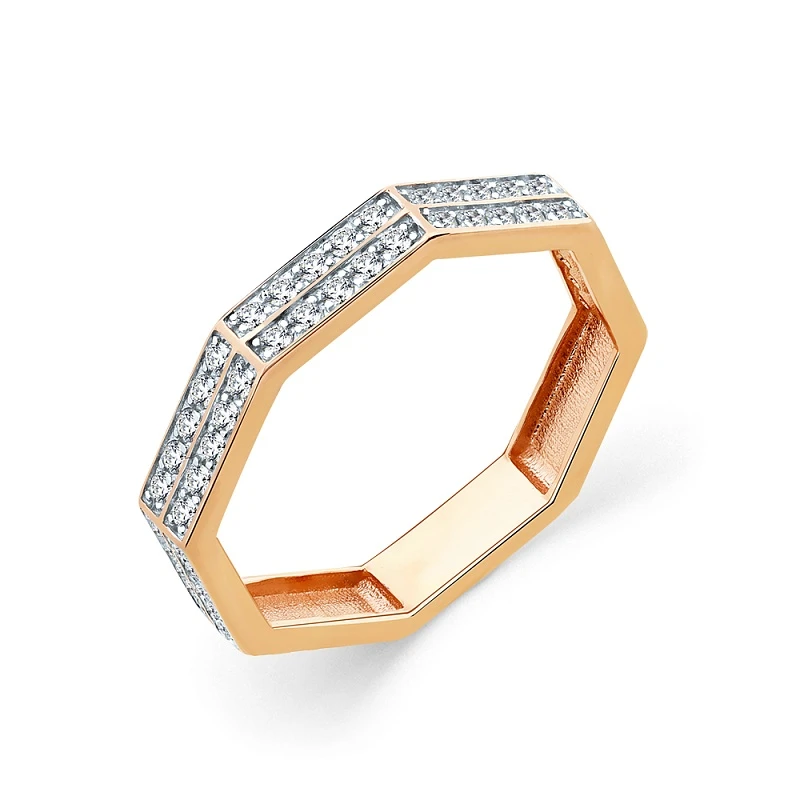 Кольцо «Мастер Бриллиант» золотое