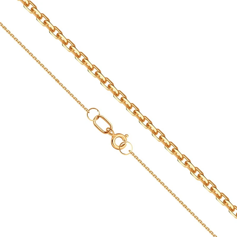 Цепь  из красного золота