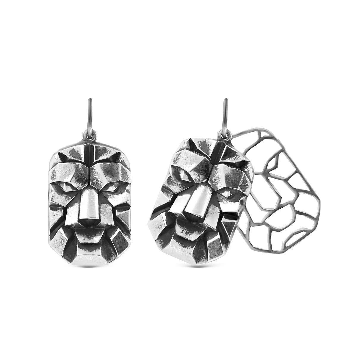 Подвеска  из серебра с чернением