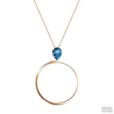 Колье «MAGIC STONES» золотое