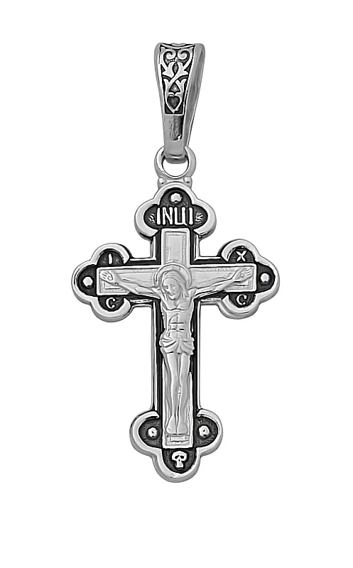 Подвеска  из серебра с чернением