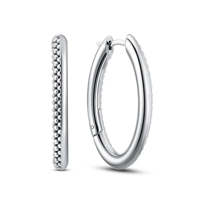 Серьги  серебряные