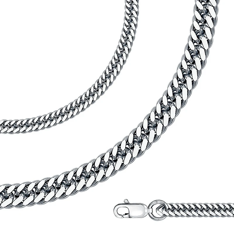 Цепь  серебряная