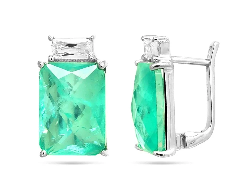 Серьги серебряные