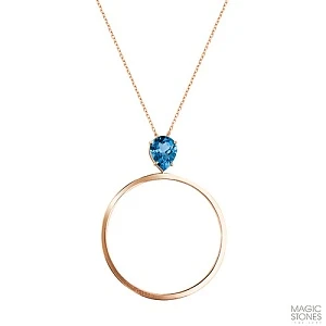 Колье «MAGIC STONES» золотое