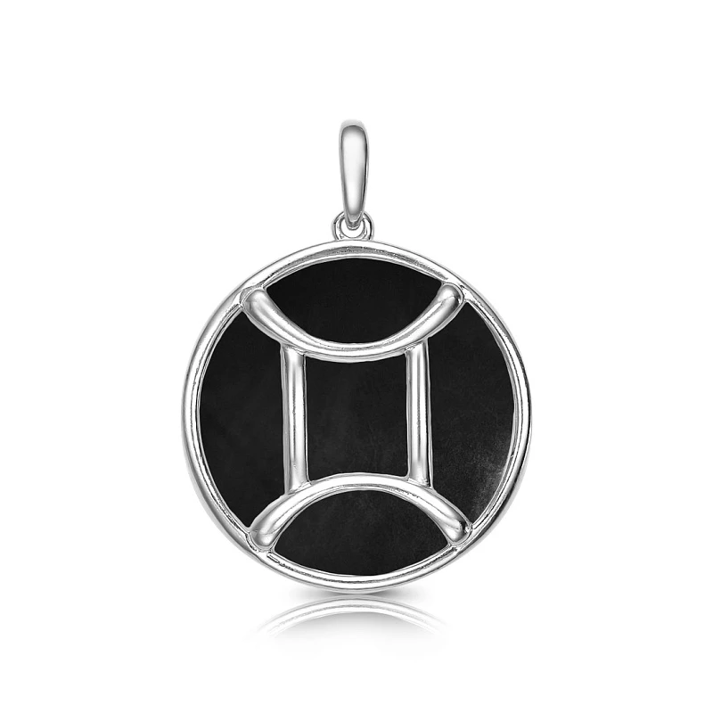 Подвеска  серебряная с агатом