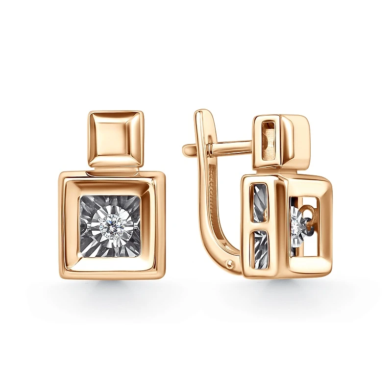 Серьги «Grigoriev» золотые