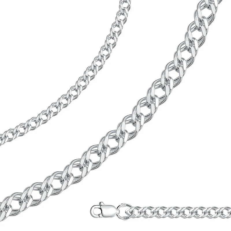 Цепь  серебряная