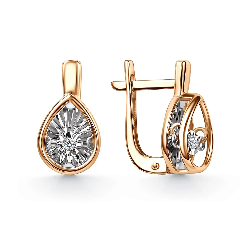 Серьги «Grigoriev» золотые