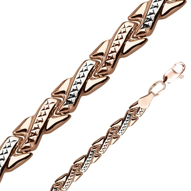 Браслет  из красного золота