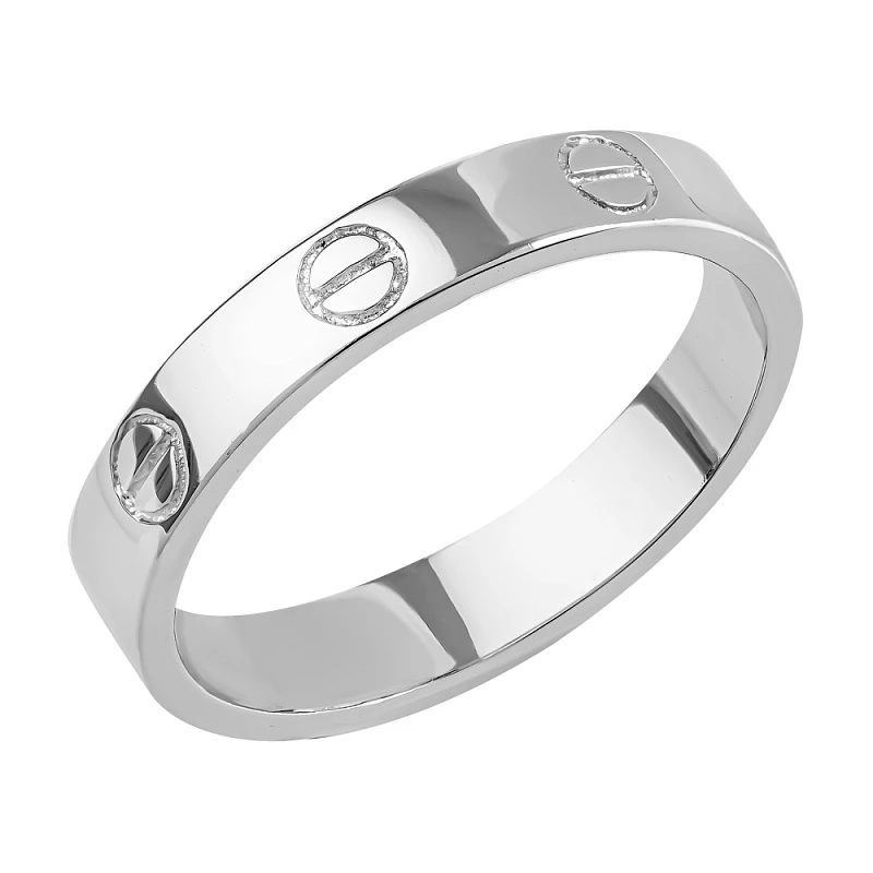 Кольцо  серебряное