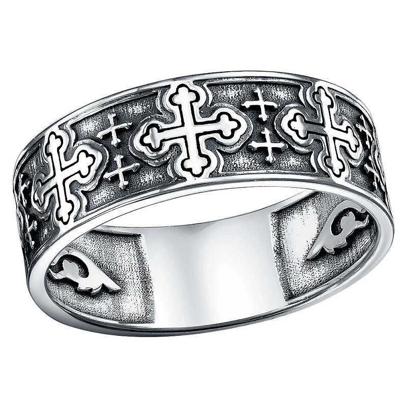 Кольцо  серебряное