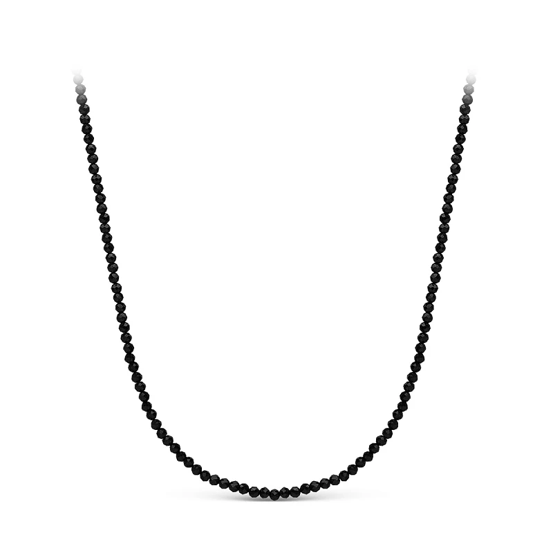 Колье  серебряное со шпинелью