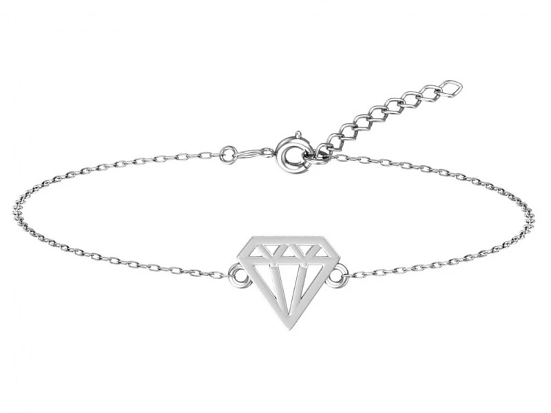 Браслет  серебряный