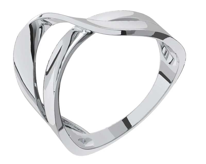 Кольцо  серебряное