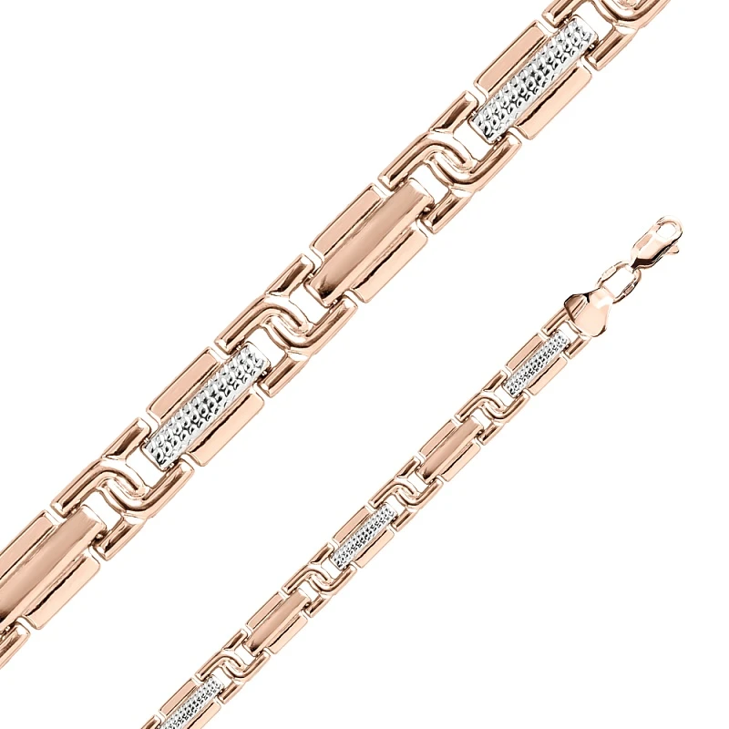 Браслет  из красного золота