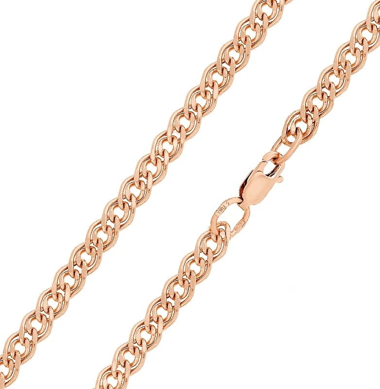 Цепь  из красного золота