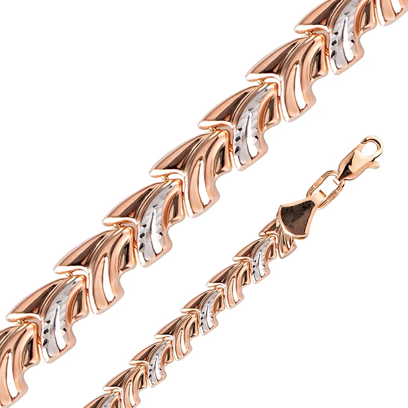 Браслет  из красного золота