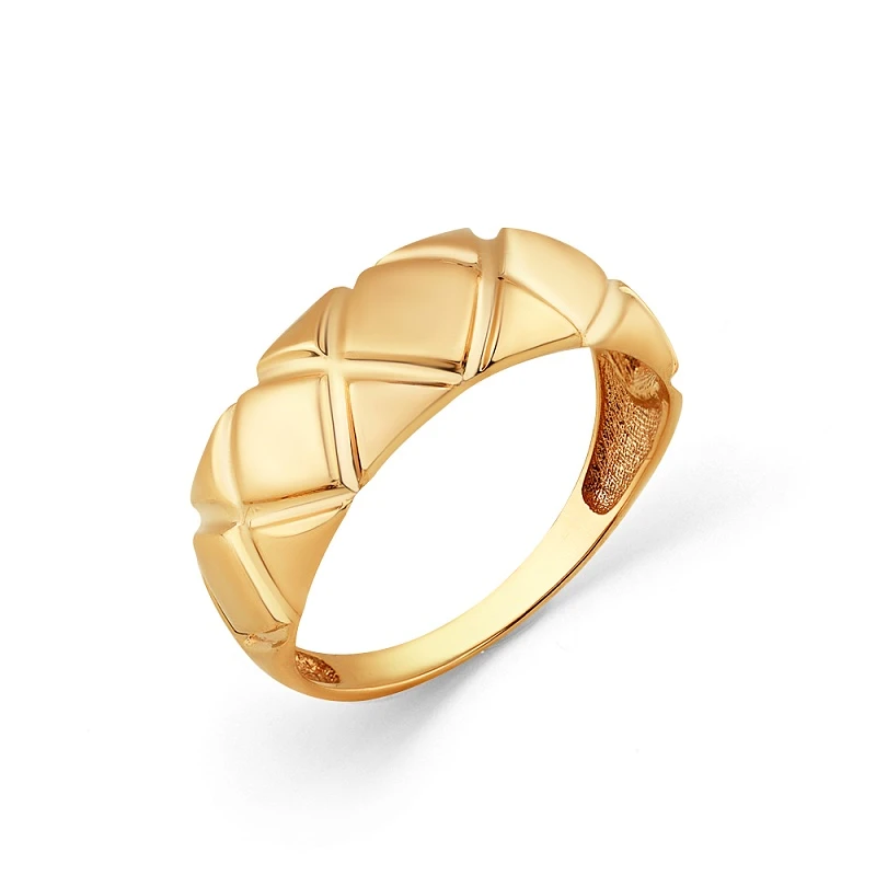 Кольцо  из красного золота